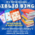 Biblio Bingo begins January 19, 2026