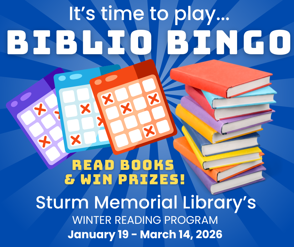 Biblio Bingo begins January 19, 2026